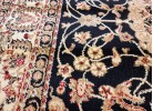 Тъкан персийски килим Blue stones 1656 black/cream